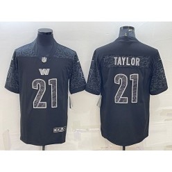 Nike Washington Commanders 21 Sean Taylor Black RFLCTV Limited Jersey