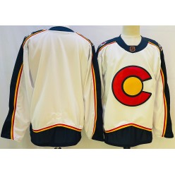 Avalanche Blank White Reverse Retro Adidas Jersey