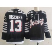 Devils 13 Nico Hischier Black 2022 Alternate Adidas Jersey