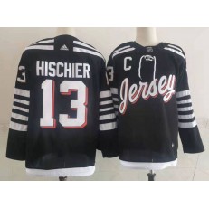 Devils 13 Nico Hischier Black 2022 Alternate Adidas Jersey