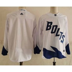 Lightning Blank White 2022 NHL Stadium Series Adidas Jersey