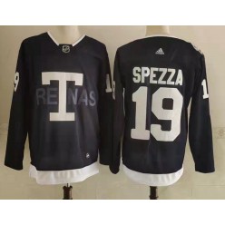 Maple Leafs 19 Jason Spezza Navy 2022 NHL Heritage Classic Adidas Jersey