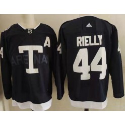 Maple Leafs 44 Morgan Rielly Navy 2022 NHL Heritage Classic Adidas Jersey