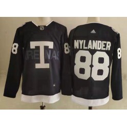 Maple Leafs 88 William Nylander Navy 2022 NHL Heritage Classic Adidas Jersey