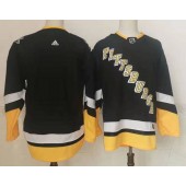 Penguins Blank Black 2022 Alternate Adidas Jersey