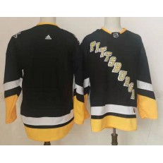 Penguins Blank Black 2022 Alternate Adidas Jersey
