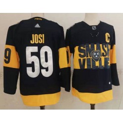 Predators 59 Roman Josi Navy 2022 NHL Stadium Series Adidas Jersey
