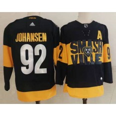 Predators 92 Ryan Johansen Navy 2022 NHL Stadium Series Adidas Jersey