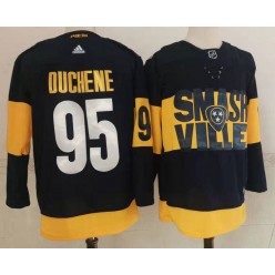 Predators 95 Matt Duchene Navy 2022 NHL Stadium Series Adidas Jersey