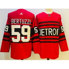 Wings 59 Tyler Bertuzzi Red Reverse Retro Adidas Jersey