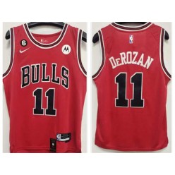 Bulls 11 DeMar DeRozan Red Nike 2022-23 Swingman Jersey