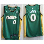 Celtics 0 Jayson Tatum Green Nike 2022-23 Swingman Jersey