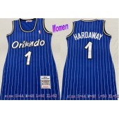 Magic 1 Tracy McGrady Blue Women Hardwood Classics Jersey