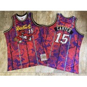 Raptors 15 Vince Carter Purple 1998-99 Hardwood Classics Jerseys