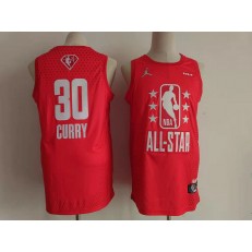 Warriors 30 Stephen Curry Red 2022 NBA All-Star Jordan Brand Swingman Jersey