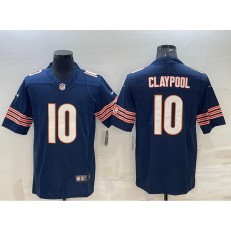 Nike Bears #10 Chase Claypool Navy Vapor Untouchable Limited Jersey