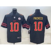 Nike Chiefs #10 Isiah Pacheco Black Vapor Limited Jersey