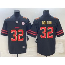 Nike Chiefs #32 Nick Bolton Black Vapor Limited Jersey