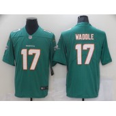 Nike Dolphins #17 Jaylen Waddle Aqua Vapor Limited Jersey