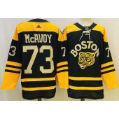 Bruins 73 Charlie McAvoy Black 2023 Winter Classic Adidas Jersey
