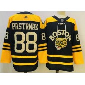 Bruins 88 David Pastrnak Black 2023 Winter Classic Adidas Jersey
