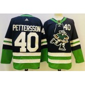 Canucks 40 Elias Pettersson Navy Special Edition Adidas Jersey