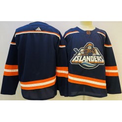 Islanders Blank Navy Reverse Retro Adidas Jersey