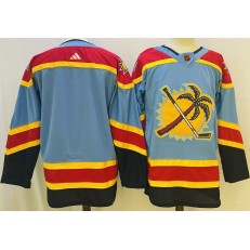 Panthers Blank Blue Reverse Retro Adidas Jersey