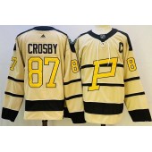 Penguins 87 Sidney Crosby Cream 2023 Winter Classic Adidas Jersey