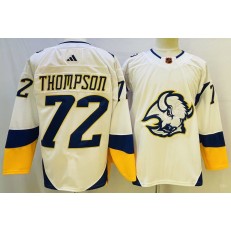 Sabres 72 Tage Thompson White Reverse Retro Adidas Jersey