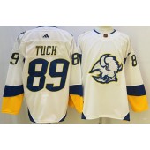 Sabres 89 Alex Tuch White Reverse Retro Adidas Jersey
