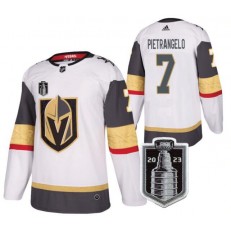 Vegas Golden Knights 7 Alex Pietrangelo White 2023 Stanley Cup Final Adidas Jersey
