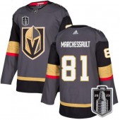 Vegas Golden Knights 81 Jonathan Marchessault Gray 2023 Stanley Cup Final Adidas Jersey