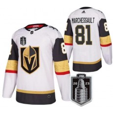 Vegas Golden Knights 81 Jonathan Marchessault White 2023 Stanley Cup Final Adidas Jersey