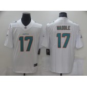 Nike Dolphins 17 Jaylen Waddle White Vapor Limited Jersey