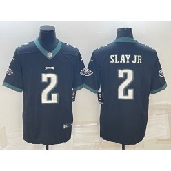 Nike Eagles 2 Darius Slay JR Black Vapor Limited Jersey