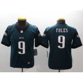 Nike Eagles 9 Nick Foles Green Youth Vapor Untouchable Limited Jersey