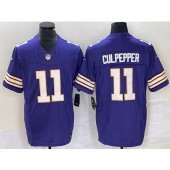Nike Vikings 11 Daunte Culpepper Purple F.U.S.E. Classic Vapor Limited Jersey