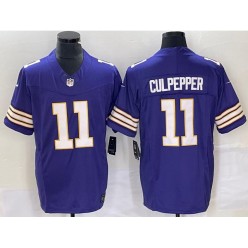 Nike Vikings 11 Daunte Culpepper Purple F.U.S.E. Classic Vapor Limited Jersey