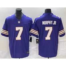 Nike Vikings 7 Byron Murphy Jr Purple F.U.S.E. Classic Vapor Limited Jersey