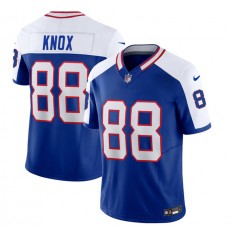 Nike Bills 88 Dawson Knox Blue White Throwback Vapor F.U.S.E. Limited Jersey