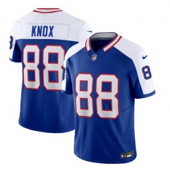 Nike Bills 88 Dawson Knox Blue White Throwback Vapor F.U.S.E. Limited Jersey