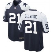 Nike Cowboys 21 Stephon Gilmore Navy Thanksgiving Vapor Untouchable Limited Jersey