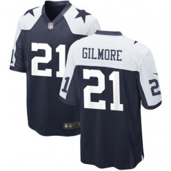 Nike Cowboys 21 Stephon Gilmore Navy Thanksgiving Vapor Untouchable Limited Jersey