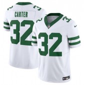 Nike Jets 32 Michael Carter White Legacy Vapor F.U.S.E. Limited Jersey