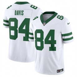 Nike Jets 84 Corey Davis White Legacy Vapor F.U.S.E. Limited Jersey