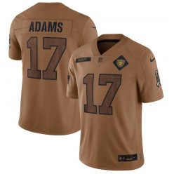 Nike Raiders 17 Davante Adams Brown Brown 2023 Salute To Service Limited Jersey