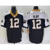Nike Saints 12 Chris Olave Black F.U.S.E. 1987 Legacy Vapor Limited Jersey