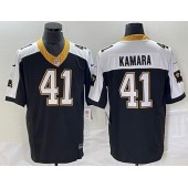 Nike Saints 41 Alvin Kamara Black F.U.S.E. 1987 Legacy Vapor Limited Jersey