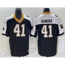 Nike Saints 41 Alvin Kamara Black F.U.S.E. 1987 Legacy Vapor Limited Jersey